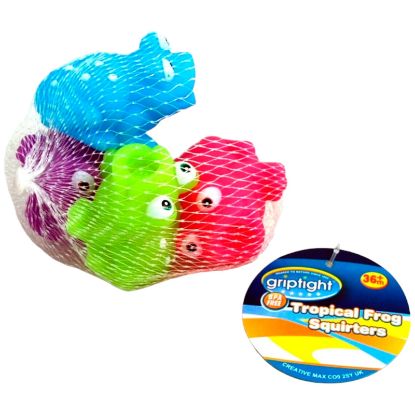 Picture of Griptight 4 Tropical Frog Bath Squirters
