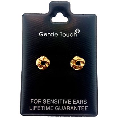 Picture of 081 Gentle Touch -Round Thread Stud Gold
