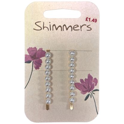Picture of Shimmers - Pearl Hair Grips