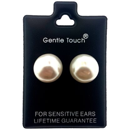 Picture of 053 Gentle Touch - Large Pearl Stud