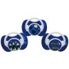 Picture of 3 Decorated Ortho Glow Soothers 6m+