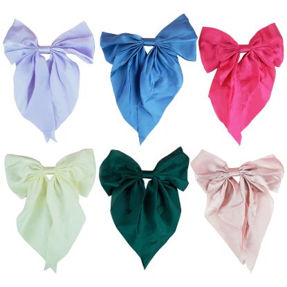 Picture of Shimmers - Satin Tail Bow Barrette
