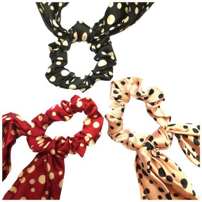 Picture of Shimmers - Dotty Hanging Tail Scrunchy