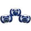 Picture of 3 Decorated Ortho Glow Soothers 12m+