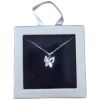 Picture of Diamante Butterfly Necklace