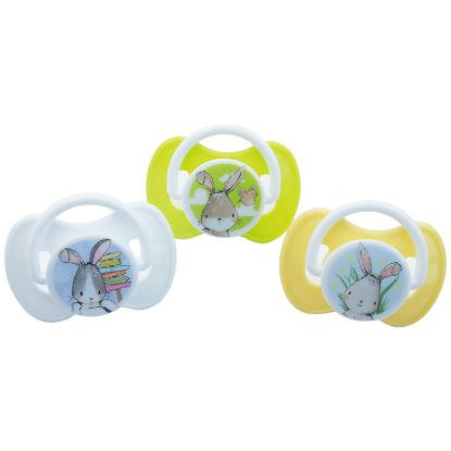 Picture of 3 Decorated Standard Soothers 0-6m