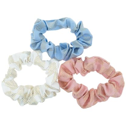 Picture of Shimmers - Pastel 3pk Scrunchies