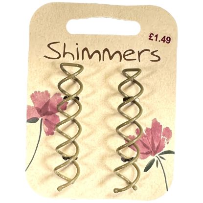 Picture of Shimmers - Metal Spiral Hair Pins