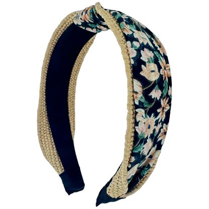 Picture of Shimmers - Raffia & Cotton Alice Band