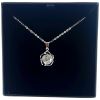 Picture of Large Diamante Rose Necklace