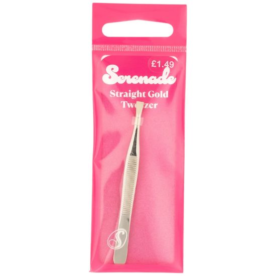 Picture of Serenade - Gold Straight Tweezers