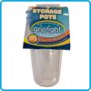 Picture of Griptight - 3 Storage Pots 200ml