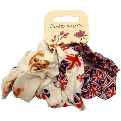 Picture of Royal 3 PACK scrunchies