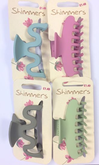 Picture of Shimmers - 9cm Matt Hair Claw