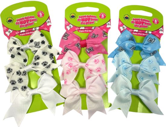 Picture of ICB  - Puppy Print Bows