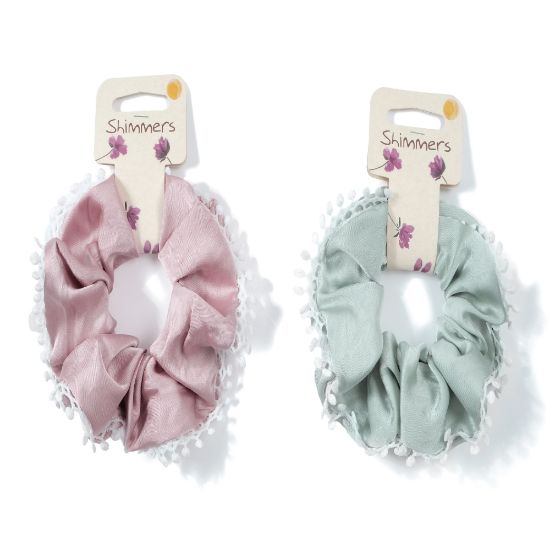 Picture of Shimmers - Large Scrunchy with Edging