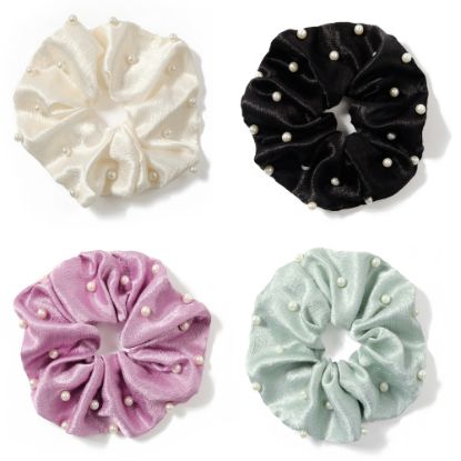Picture of Shimmers - Large Sheen Pearl Scrunchy