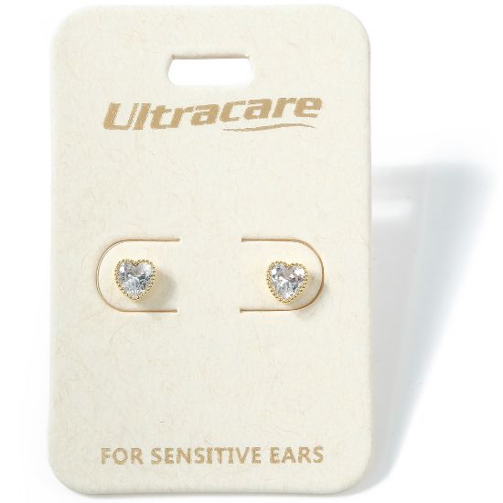 Picture of 086 Ultracare - Heart Crystal Stud
