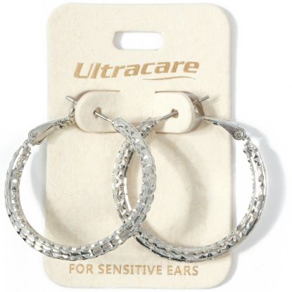 Picture of 089 Ultracare - Silver Hoops