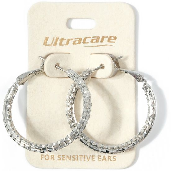 Picture of 089 Ultracare - Silver Hoops