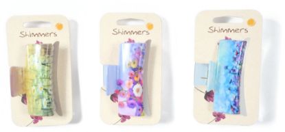 Picture of Shimmers - Floral 9cm Claw