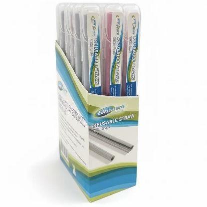 Picture of Easy Clean Travel Silicone Straw