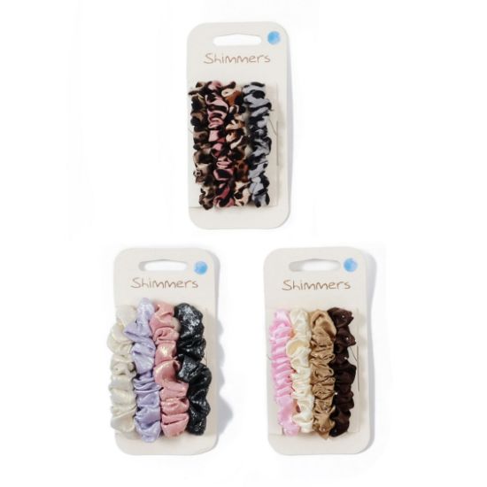 Picture of Shimmers - 4pk Mini Scrunchies
