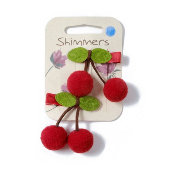 Picture of Shimmers - Cherry Hair Clips