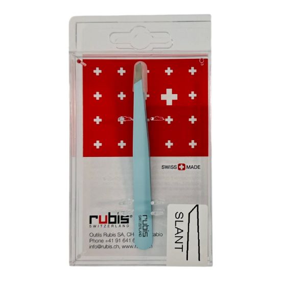 Picture of Rubis Classic Tweezers L Blue - Boxed