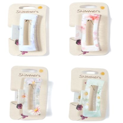 Picture of Shimmers - Floral 9cm Claw