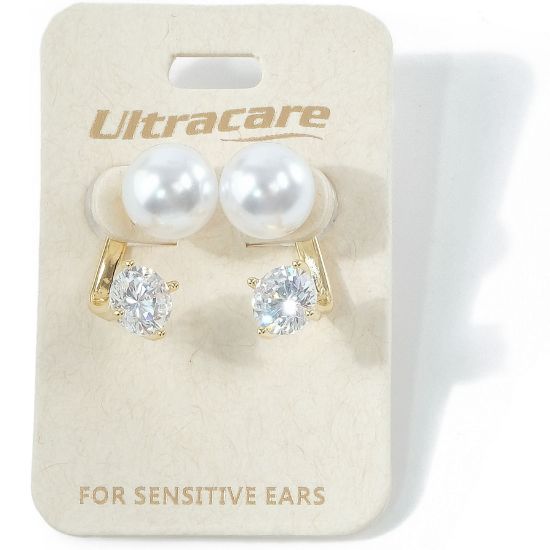 Picture of 005 Ultracare - Pearl with Gem Studs