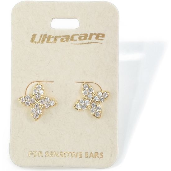 Picture of 006 Ultracare - Gem Butterfly Stud