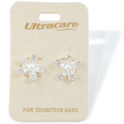 Picture of 029 Ultracare - Pearl Flower Stud