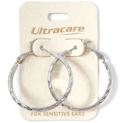 Picture of 095 Ultracare - Silver Hoops