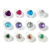 Picture of ICB - 4pk Gem Hair Clips