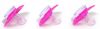 Picture of 3 Decorated Ortho Glow Soothers 6m+