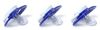 Picture of 3 Decorated Ortho Glow Soothers 6m+