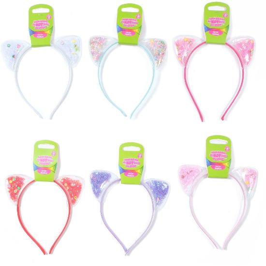 Picture of ICB - Cat Ear Sparkle Alice Band