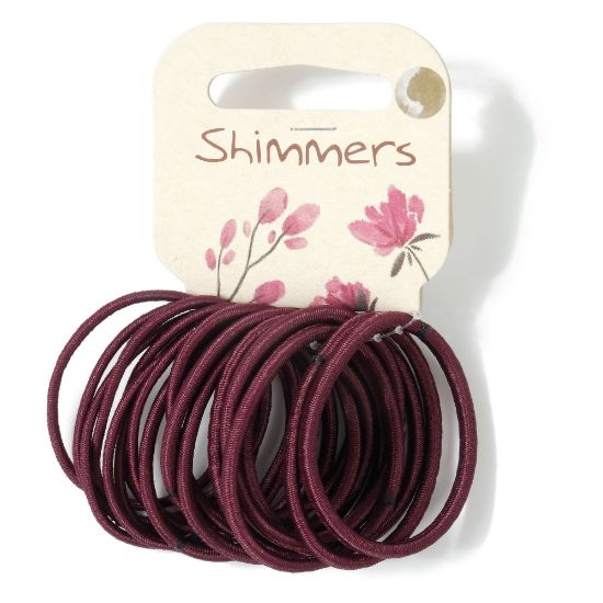 Picture of Shimmers - Burgundy Hair Elastics