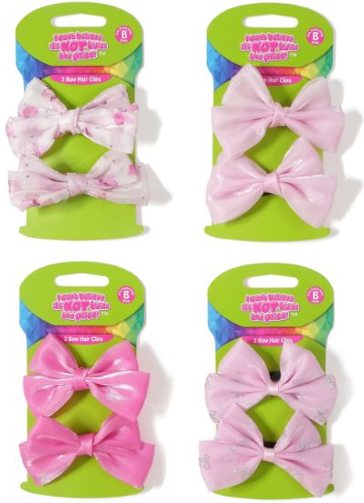 Picture of ICB  - Bow Hair Clips 2PK
