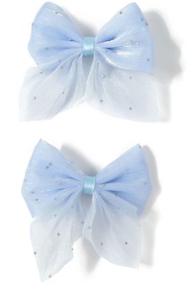 Picture of ICB  - Sparkle Bow Hair Clips 2PK