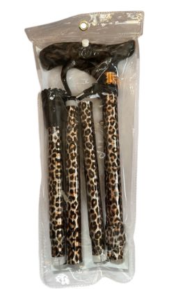 Picture of Folding Leopard Print Stick