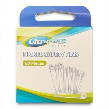 Picture of Ultracare - 60 Nickel Safety Pins