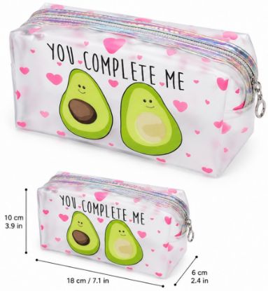 Picture of E&A Avacado Printed Bag 18x10x6cm