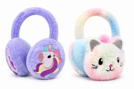 Picture of Cat & Unicorn Ear Muffs CLIP STRIP