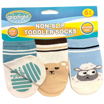 Picture of Non-Slip Trainer Cut Socks Zero VAT