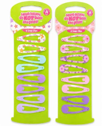 Picture of ICB - 8 Flower Snap Clips
