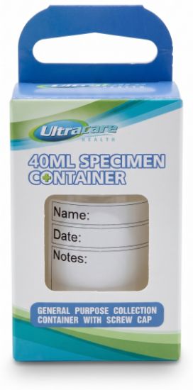 Picture of Ultracare - 40ml Specimen Container