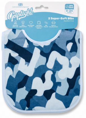Picture of Griptight - 2 Super Soft Bibs