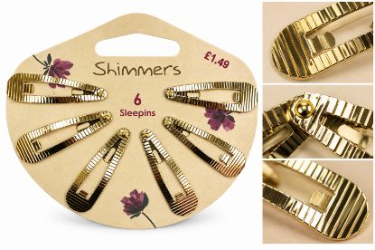 Picture of 11229 Shimmers Gold Ridged Sleepins